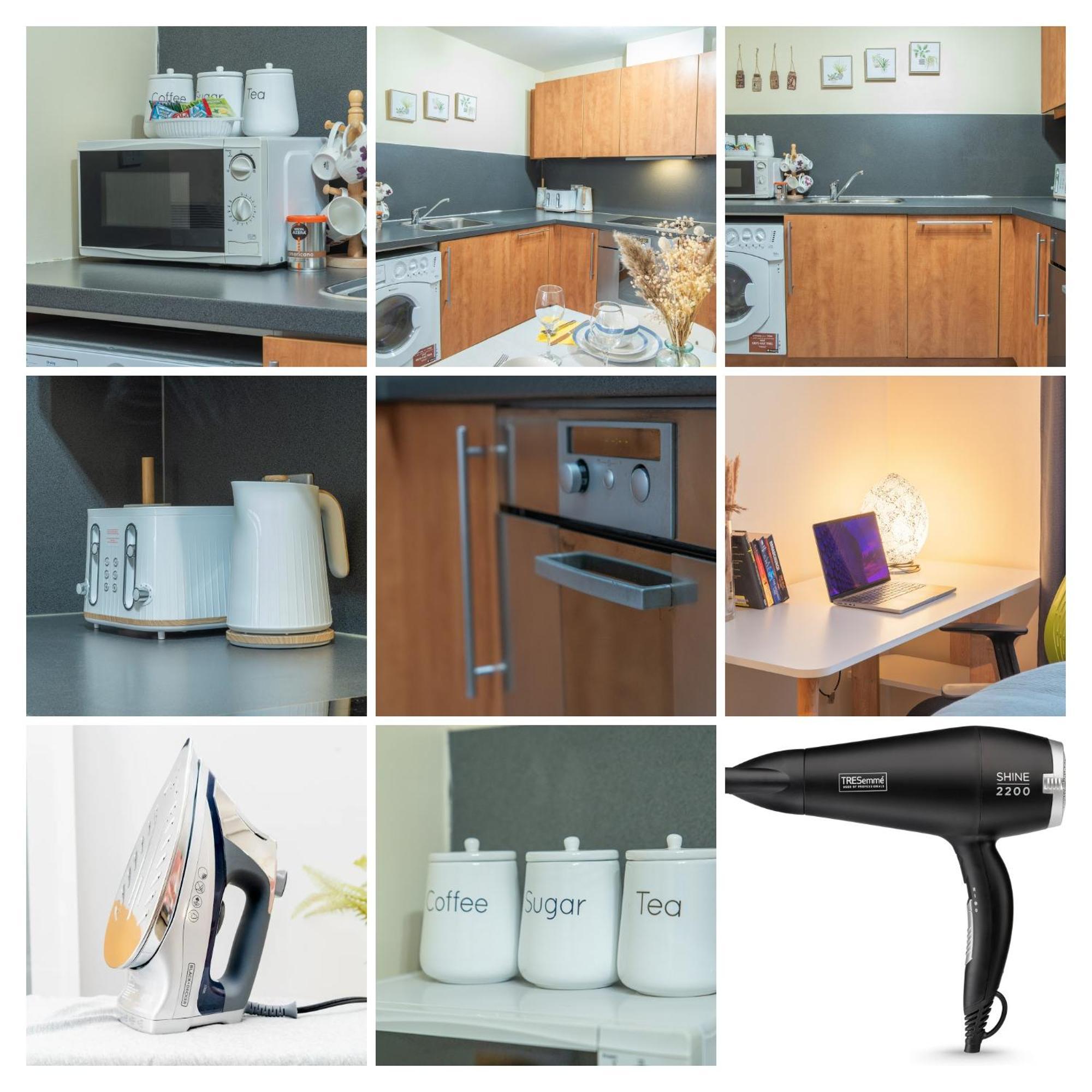 Stay In Our Stylish Flat! & Secure Building & Sleeps Up To 4 버밍엄 외부 사진